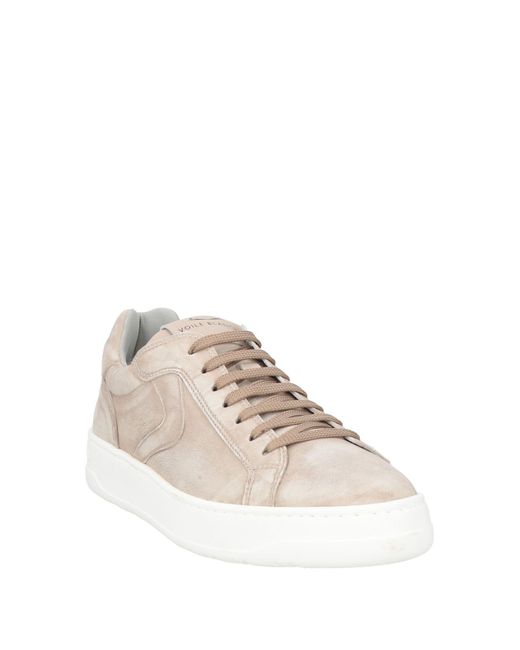 Voile Blanche Natural Sneakers Leather for men