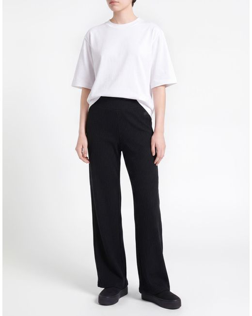 EA7 Black Pants Cotton, Polyester