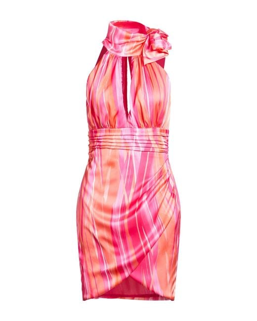 Minivestido Gattinoni de color Pink