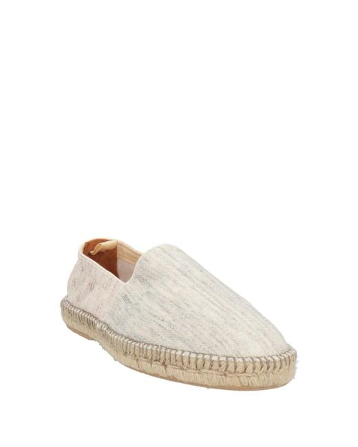 Eleventy White Espadrilles for men