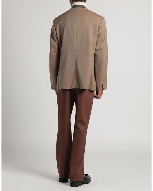 Maison Margiela Brown Blazer Wool for men