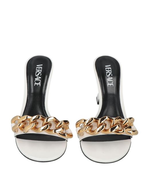 Versace Natural Sandals