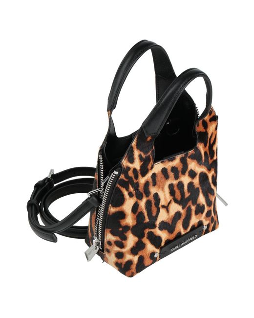 Karl Lagerfeld Brown Handbag