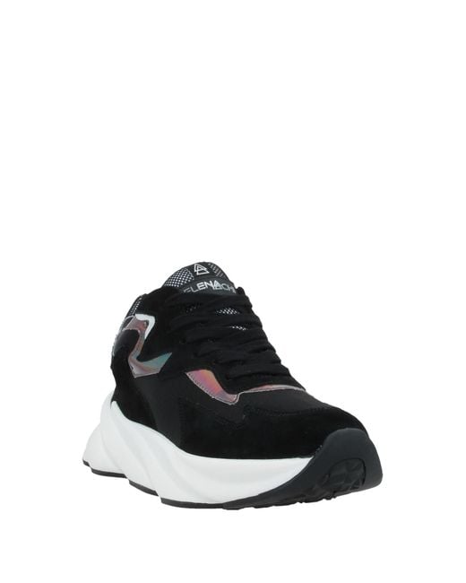 Elena Iachi Black Sneakers