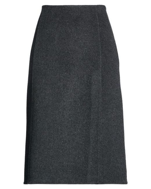 P.A.R.O.S.H. Gray Midi Skirt