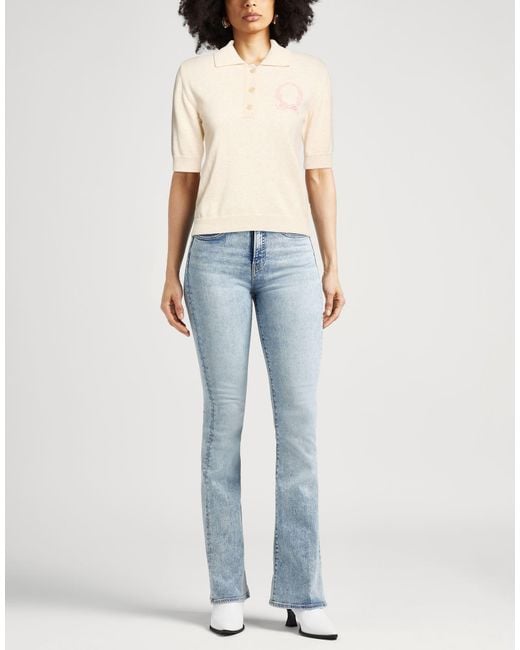 Moschino White Sweater Wool, Polyamide, Viscose, Cashmere