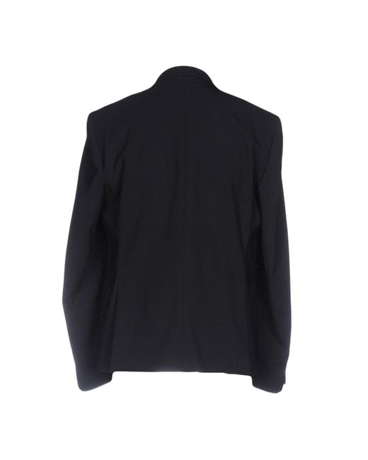 Daniele Alessandrini Blue Blazer Wool, Elastane for men