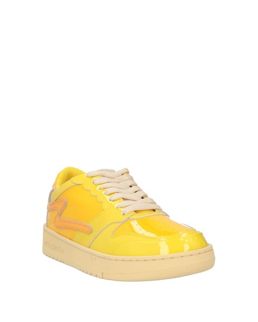 METAL GIENCHI Yellow Trainers for men