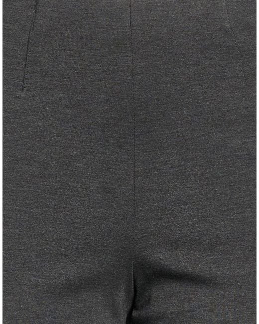 Seductive Gray Charcoal Pants Viscose, Polyamide, Elastane