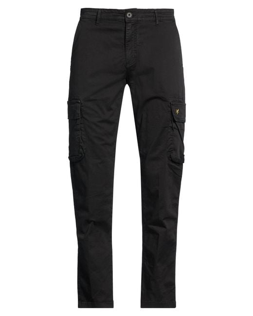 Lyle & Scott Black Pants for men