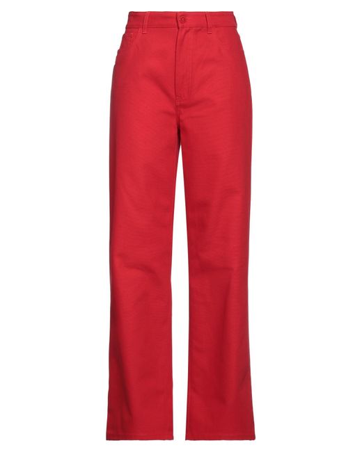 Raf Simons Red Trouser