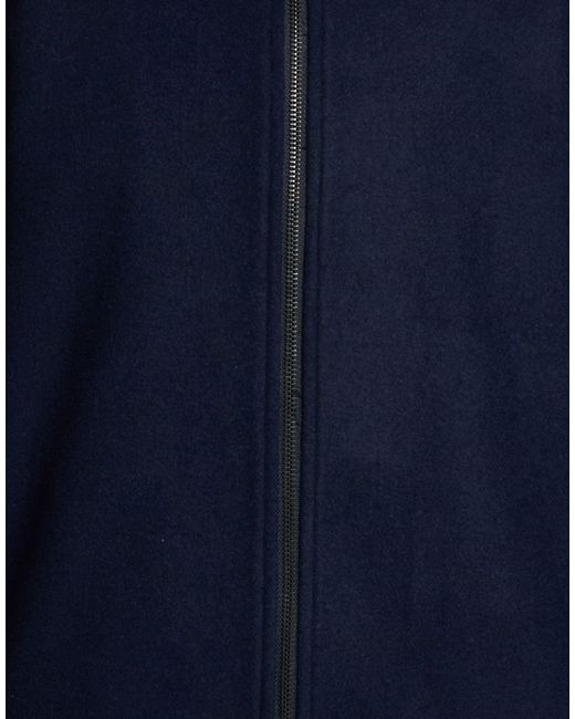 Exte Blue Midnight Jacket Wool for men