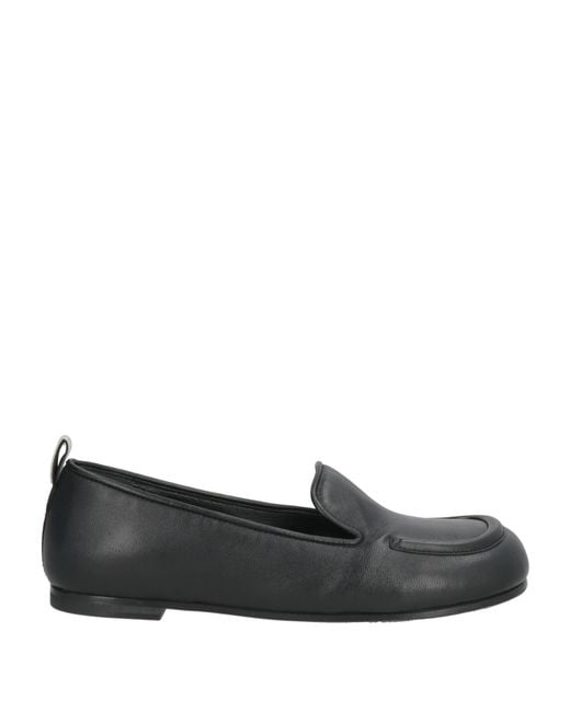 Premiata Black Loafers Leather
