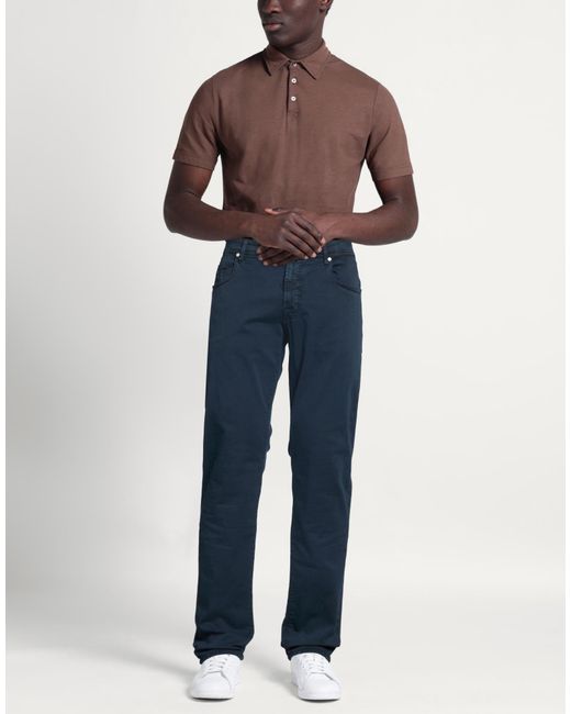 Tramarossa Blue Jeans Cotton, Polyester, Elastane for men