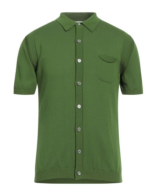 Daniele Fiesoli Green Shirt for men