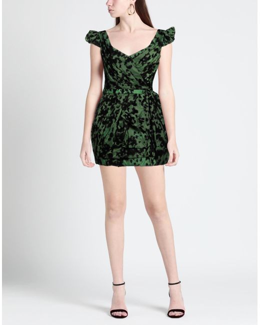 DSquared² Green Mini Dress