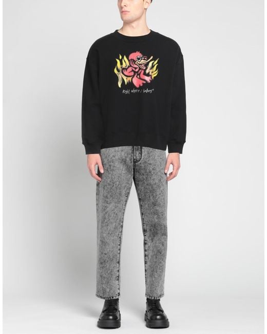 DOMREBEL Black Sweatshirt for men