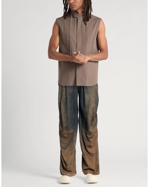 DIESEL Gray Jeans Lyocell for men