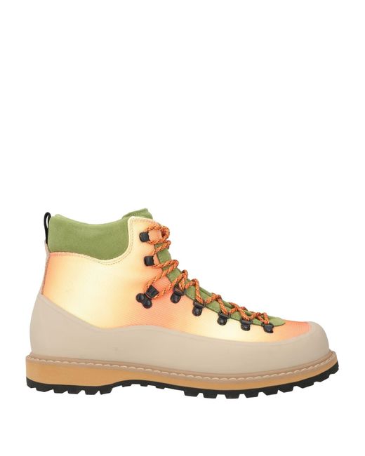 Diemme Natural Ankle Boots Leather, Textile Fibers for men