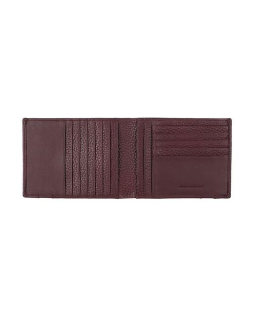 Piquadro Purple Wallet for men