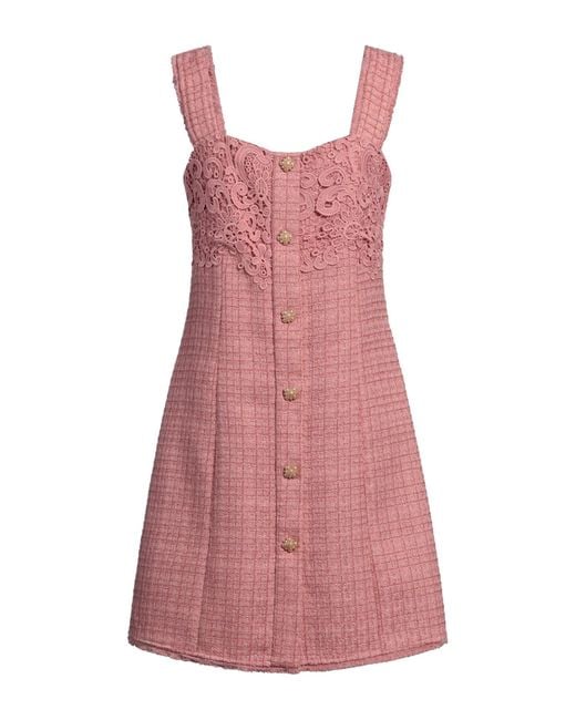 DREAM CATCHER Pink Mini-Kleid