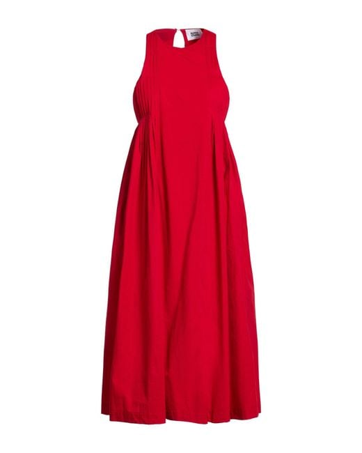Alpha Studio Red Midi Dresses