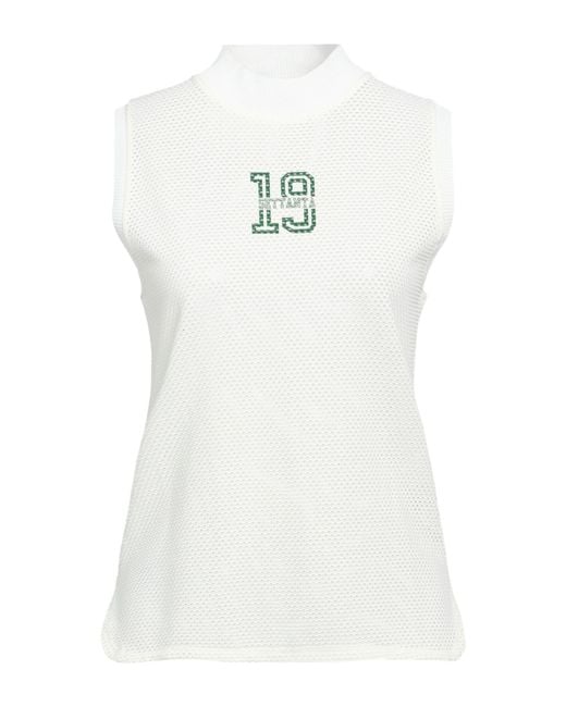 19.70 Nineteen Seventy White T-Shirts