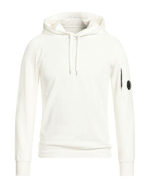 C P Company White Sweatshirt for men