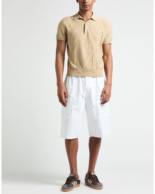 Berluti Natural Polo Shirt Cotton, Mulberry Silk for men