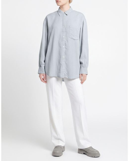 True Religion Gray Light Shirt Tencel