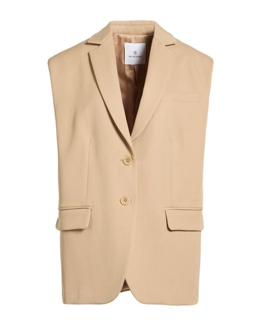 Anine Bing Natural Blazer