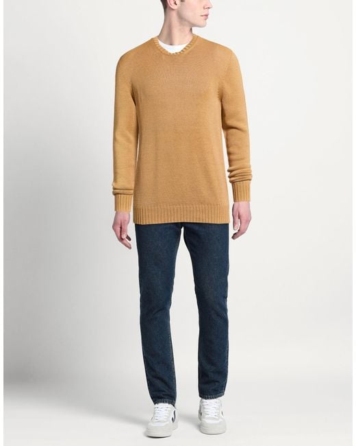 Alpha Studio Brown Jumper for men