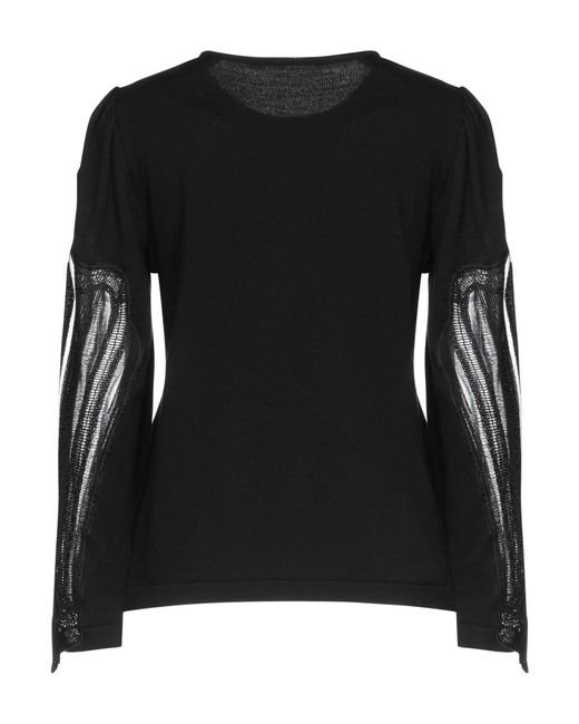 Alberta Ferretti Black Sweater Virgin Wool