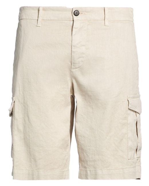 Eleventy Natural Denim Shorts for men