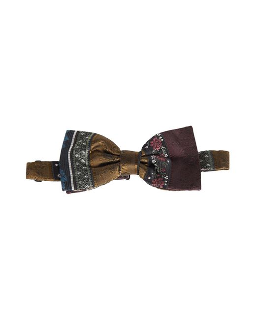 Cravatta E Papillon di Dolce & Gabbana in Brown da Uomo
