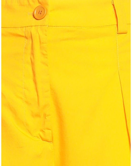 Jucca Yellow Pants Cotton