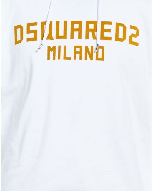 DSquared² White Sweatshirt for men