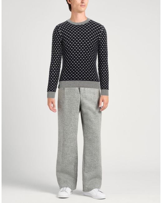 Zanone Black Sweater Virgin Wool for men