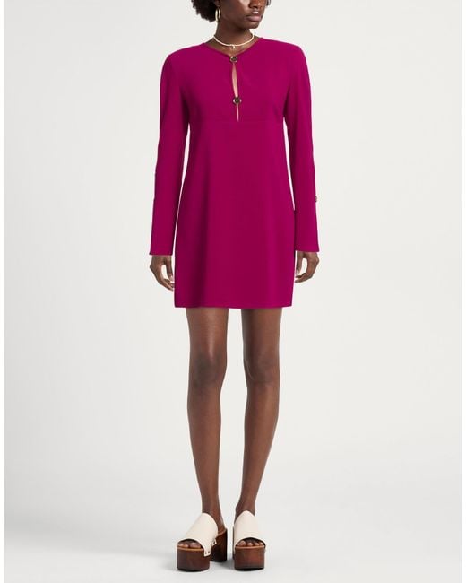 Pinko Purple Mini Dress
