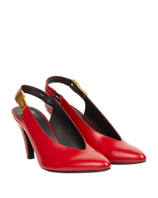 Balmain Red Pumps