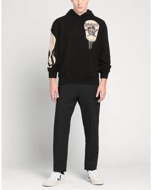 DISCLAIMER Black Sweatshirt for men