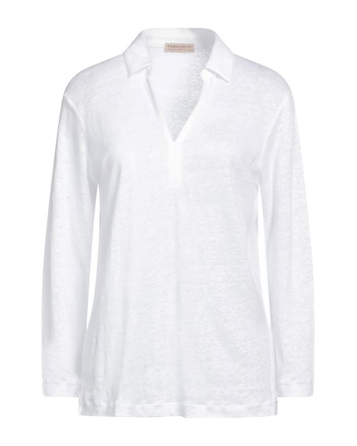 Purotatto White Polo Shirt