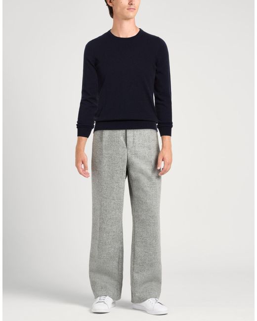 Zanone Blue Midnight Sweater Virgin Wool, Cashmere for men