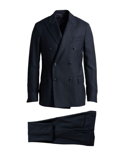Lardini Blue Suit Wool for men