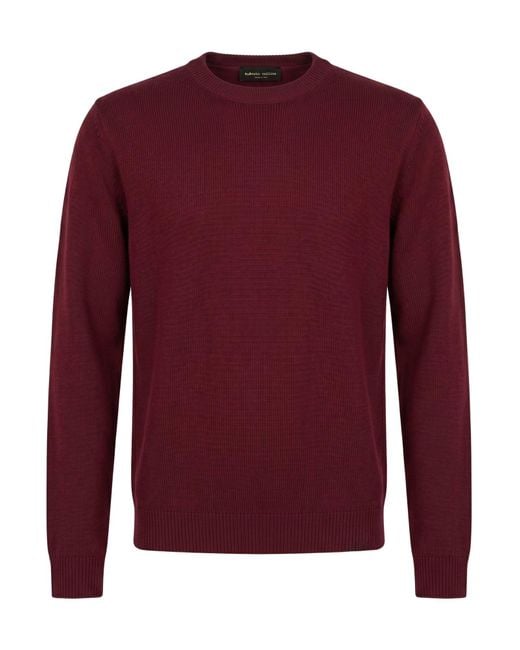Pullover Roberto Collina de hombre de color Red