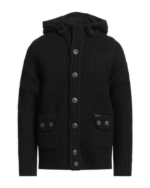 Bark Black Coat for men