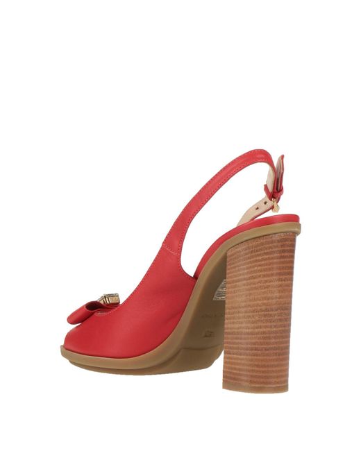 Loriblu Red Sandals