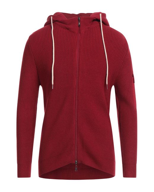 Cashmere Company Red Cardigan for men