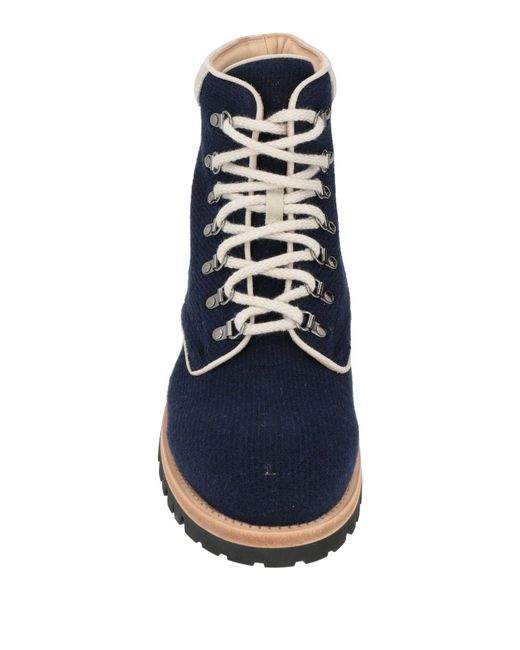 Eleventy Blue Ankle Boots for men