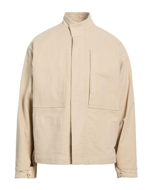 FRONT STREET 8 Natural Jacket Cotton for men